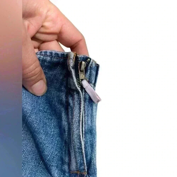 French Toast Girls denim skirt zip and heart shaped pocket size 6x gently used - Picture 6 of 6